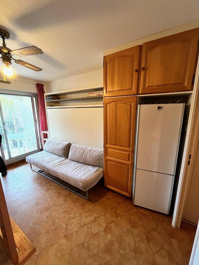 Studio Climatise Avec Jardin Et Plage A 250M Сен-Мандрие-сюр-Мер Экстерьер фото