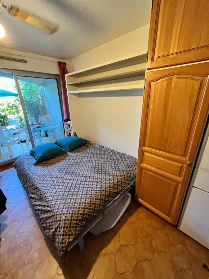 Studio Climatise Avec Jardin Et Plage A 250M Сен-Мандрие-сюр-Мер Экстерьер фото