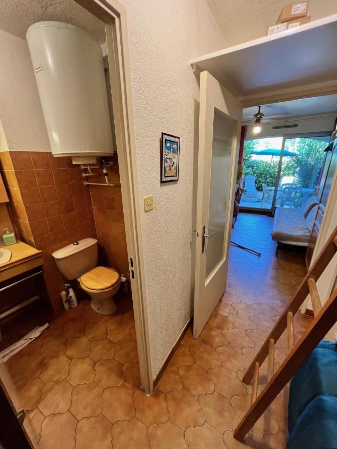 Studio Climatise Avec Jardin Et Plage A 250M Сен-Мандрие-сюр-Мер Экстерьер фото