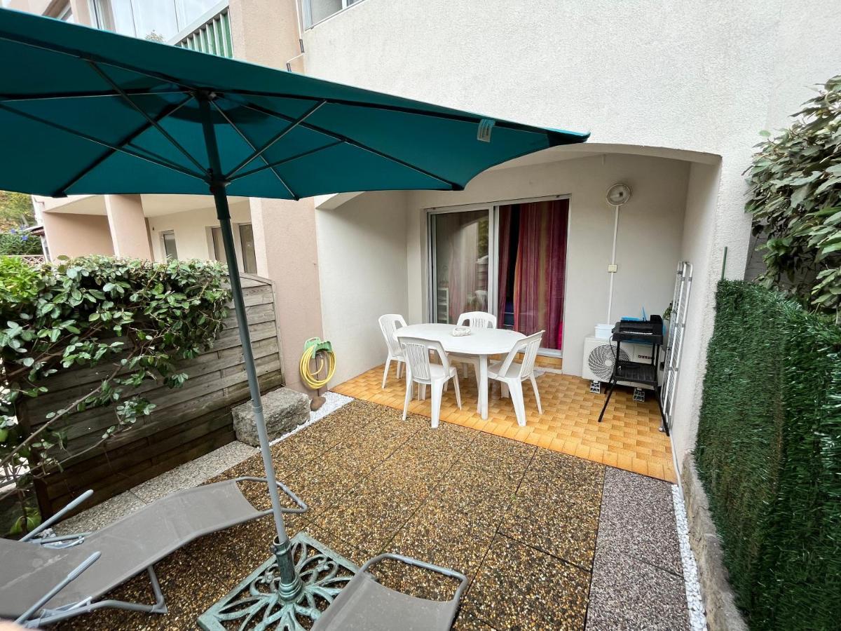 Studio Climatise Avec Jardin Et Plage A 250M Сен-Мандрие-сюр-Мер Экстерьер фото