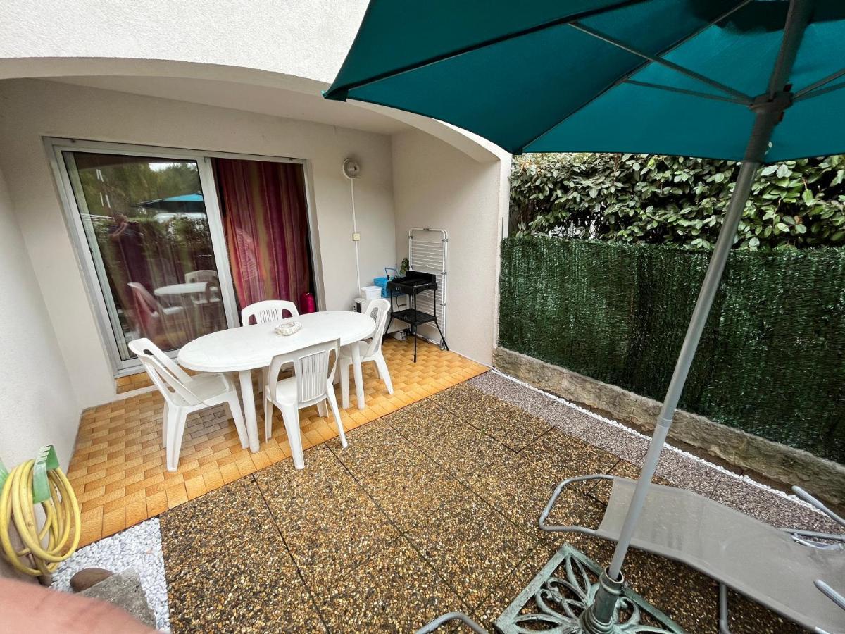 Studio Climatise Avec Jardin Et Plage A 250M Сен-Мандрие-сюр-Мер Экстерьер фото