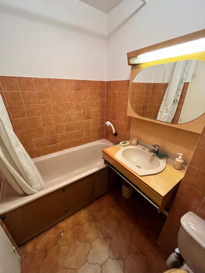 Studio Climatise Avec Jardin Et Plage A 250M Сен-Мандрие-сюр-Мер Экстерьер фото