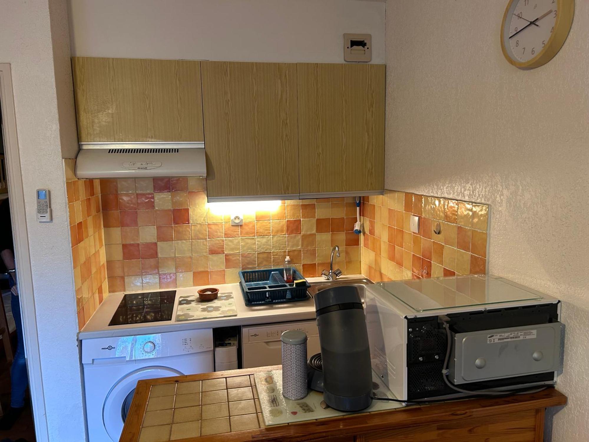 Studio Climatise Avec Jardin Et Plage A 250M Сен-Мандрие-сюр-Мер Экстерьер фото