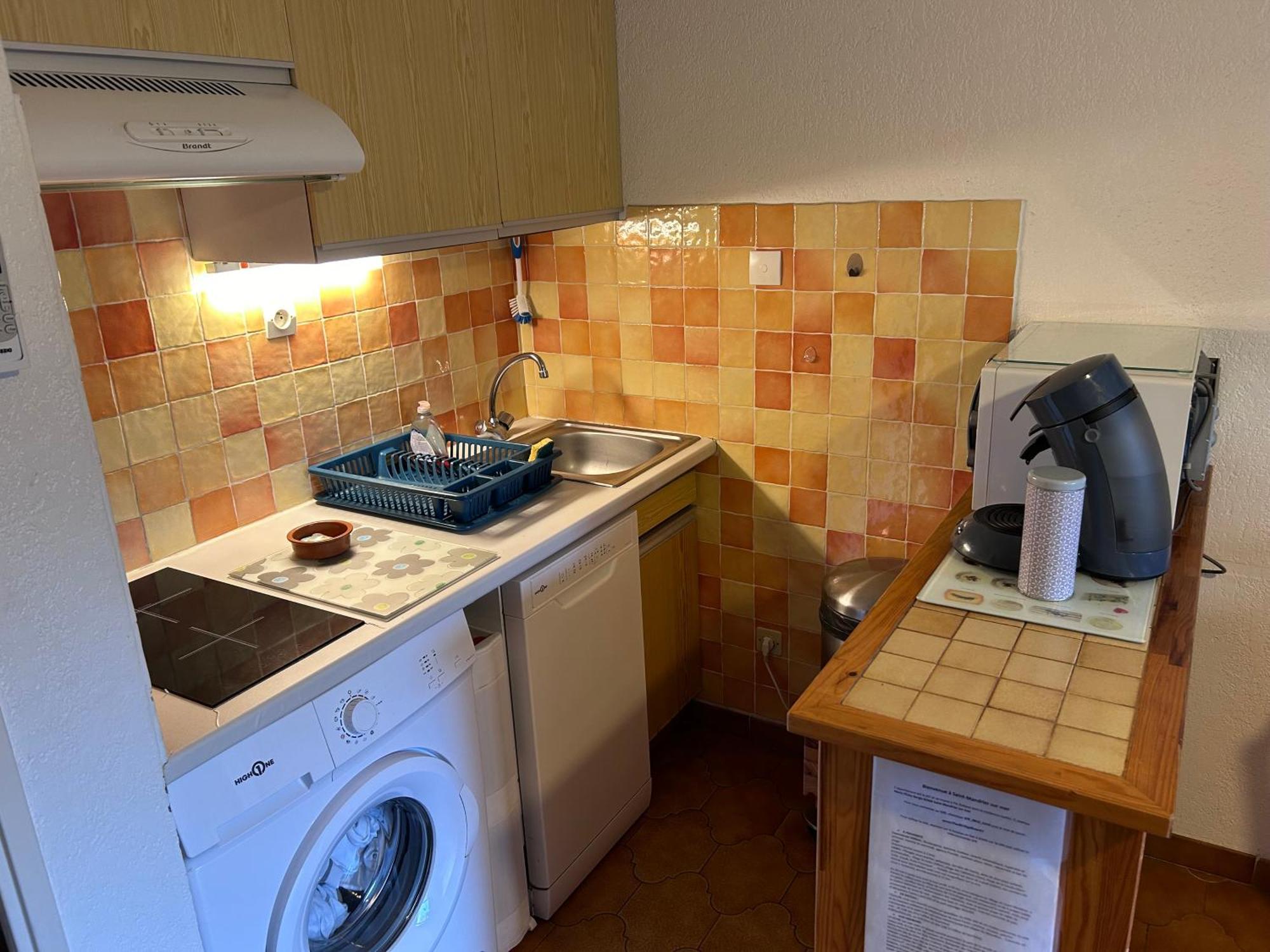Studio Climatise Avec Jardin Et Plage A 250M Сен-Мандрие-сюр-Мер Экстерьер фото